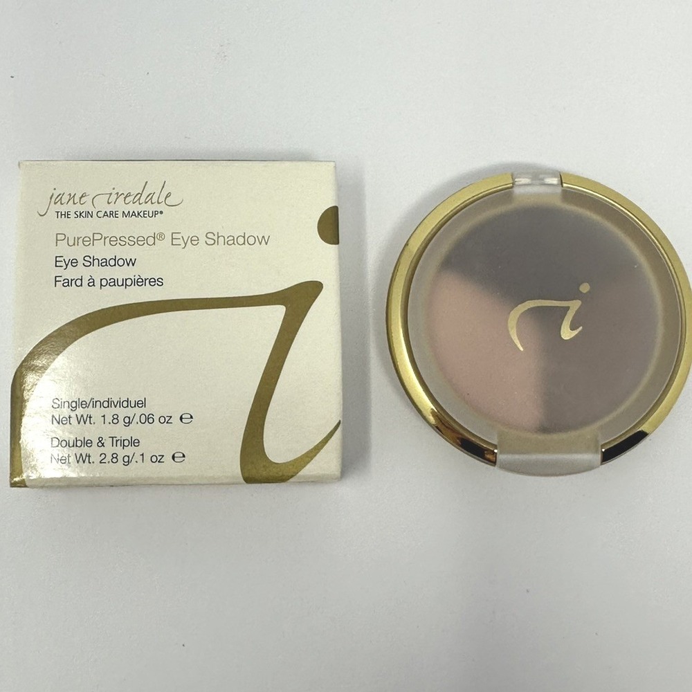 Jane Iredale PurePressed Eye Shadow Triple Brown Sugar Mineral Makeup 2.8g NEW